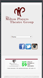 Mobile Screenshot of miltonplayers.com